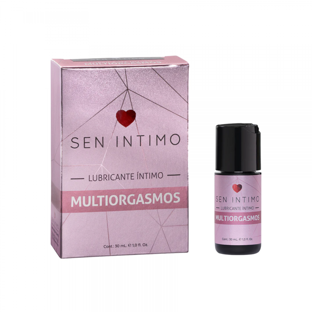 Lubricante Íntimo Multiorgasmos 30ml - Sen Intimo