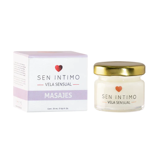Vela Sensual para Masajes con Feromonas 25ml - Sen Intimo
