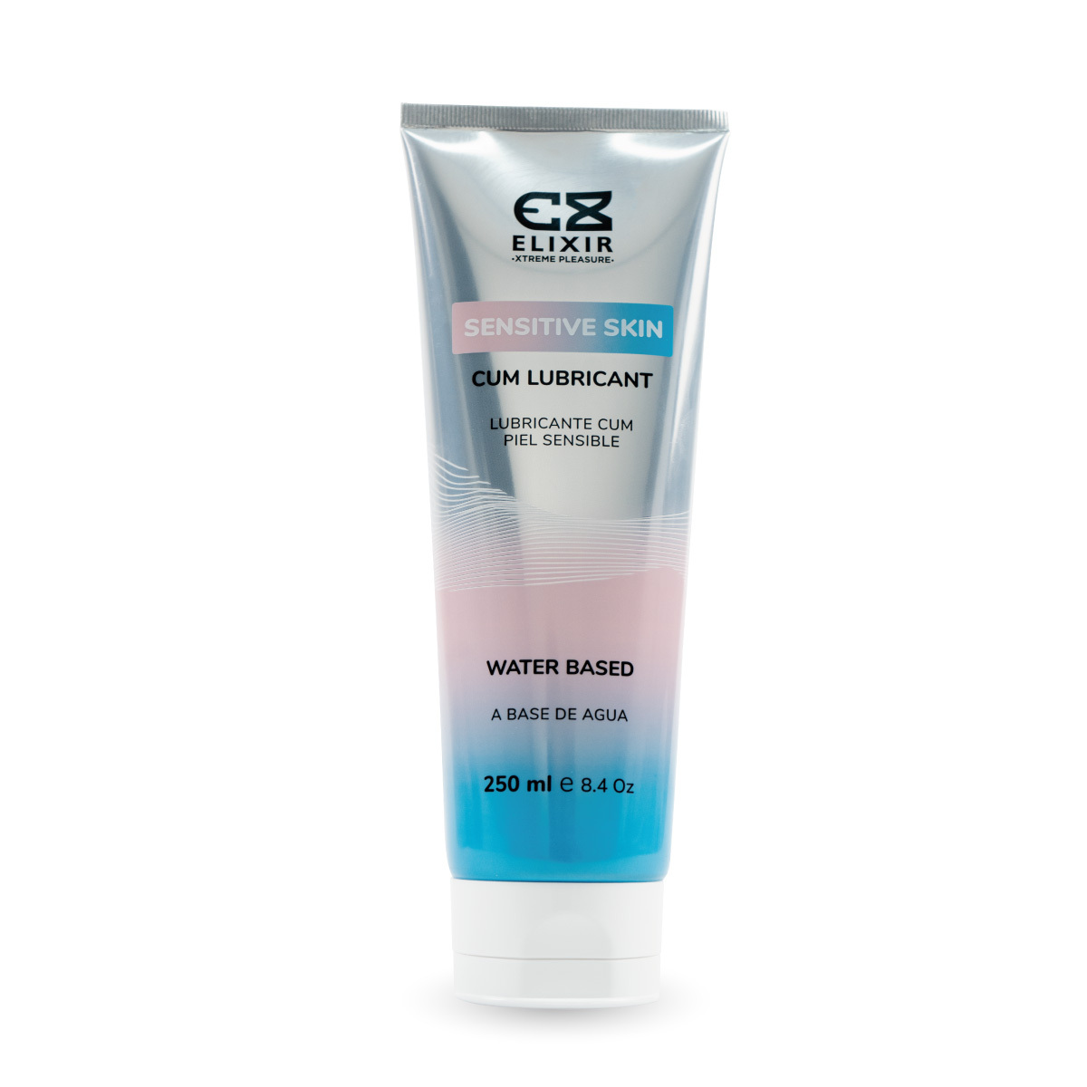 Lubricante Íntimo Tipo Cum piel sensible 250ml - Elixir