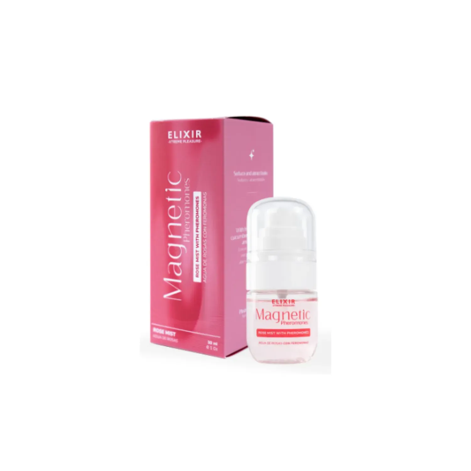 Agua de Rosas Magnetic con feromonas Elixir -30ml