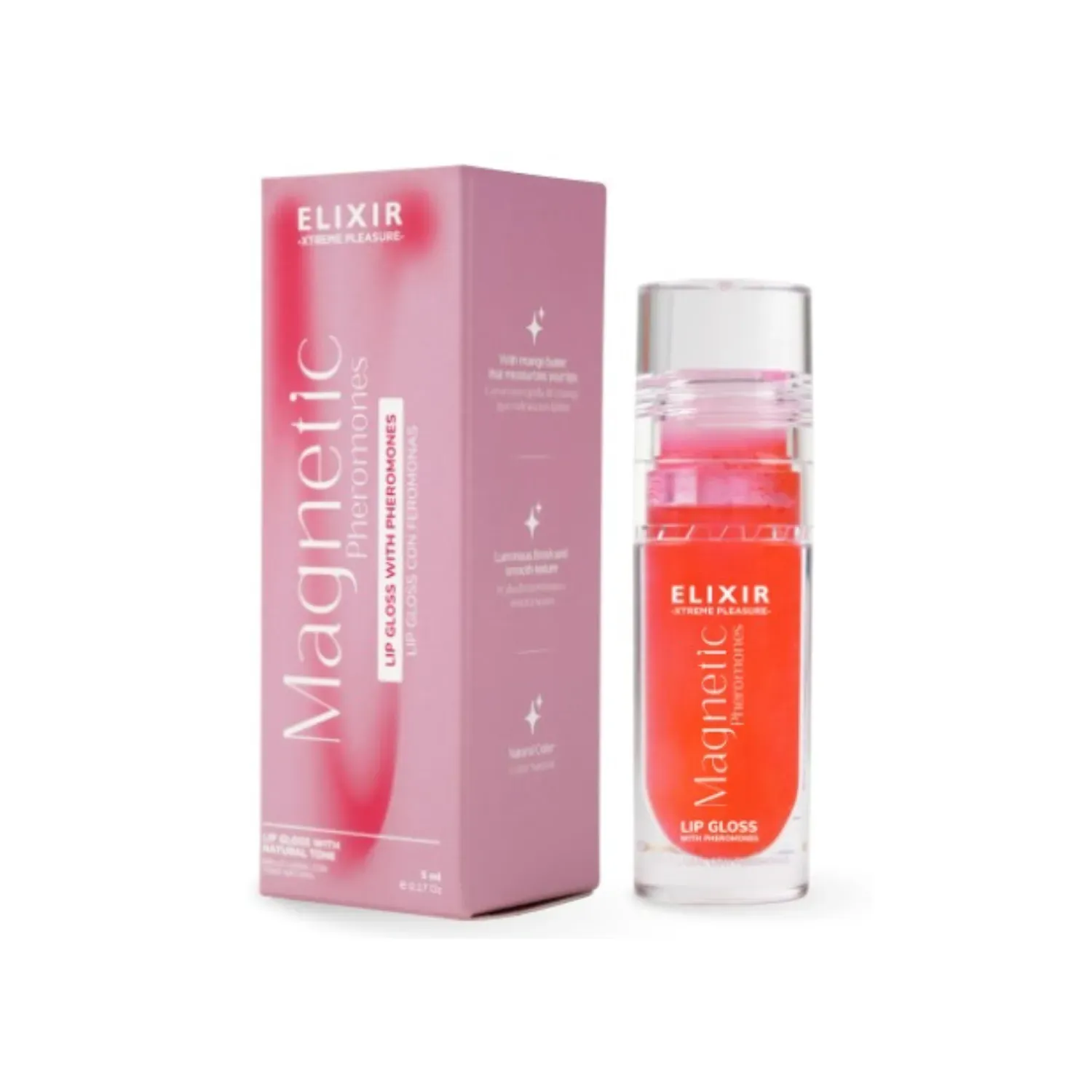 Lip Gloss Magnetic feromona elixir - 5 ML