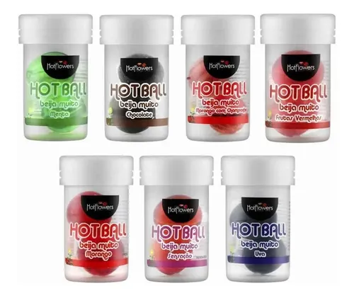 Bolas explosivas Hot Ball Lubricante Intimo Hot x2